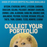 Dogecoin Pillows - Round Stuffed Plush Crypto Pillow by BlockCraft.Shop Doge Plush Pillow 32 cm