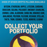 Terra Luna Pillow - Round Stuffed Plush Crypto Pillow by BlockCraft.Shop Luna Plush Pillow