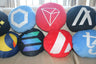 Terra Luna Pillow - Round Stuffed Plush Crypto Pillow by BlockCraft.Shop Luna Plush Pillow