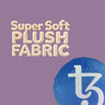 Tezos Pillow - Embroidered Round Stuffed Plush Crypto Pillow by BlockCraft.Shop XTZ Plush Pillow