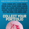 Uniswap Pillow - Round Stuffed Plush Crypto Pillow by BlockCraft.Shop UNI Plush Pillow