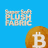 Bitcoin Pillow – Embroidered Round Stuffed Plush BTC Crypto Cushion – Soft Bitcoin Decor for Traders & Crypto Fans