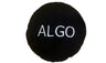 Algorand Pillow - Embroidered Round Stuffed Plush Crypto Pillow by BlockCraft.Shop ALGO Plush Pillow