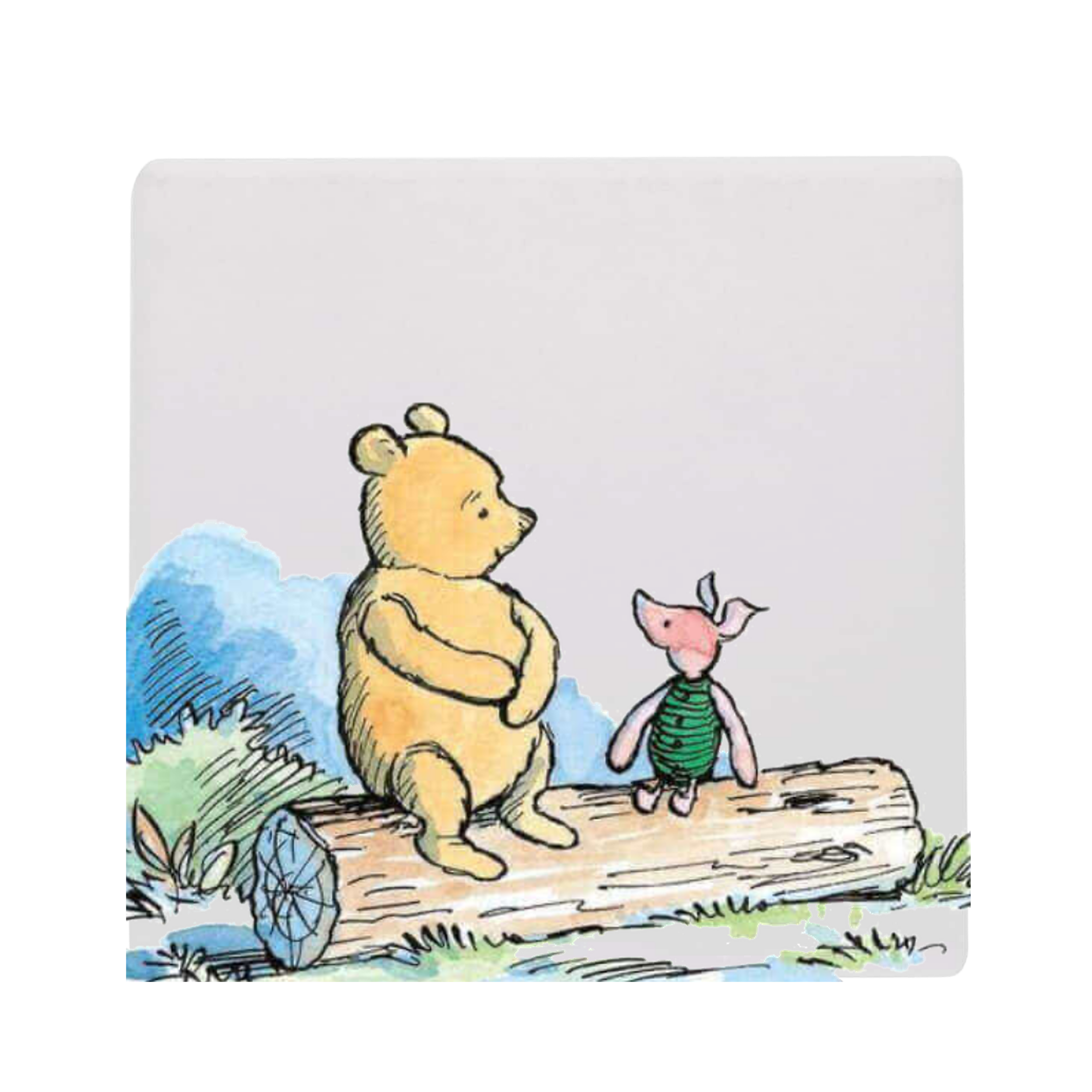 Sitting on Log (Public Domain)