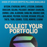 Solana Pillow - Round Stuffed Plush Crypto Pillow by BlockCraft.Shop SOL Plush Pillow