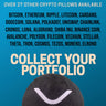 XRP Pillows - Embroidered Round Stuffed Plush Crypto Pillow by BlockCraft.Shop XRP Plush XRP Pillow