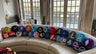 Uniswap Pillow - Round Stuffed Plush Crypto Pillow by BlockCraft.Shop UNI Plush Pillow