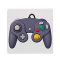 Retro Gamecube Purple Controller