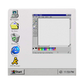 Win95 MS Paint Coaster