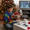 Retro gaming coaster set given as a holiday gift