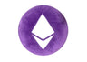 Ethereum 2.0 Transition Pillow - Multi-Colored, Embroidered, Round, Plush and Stuffed Limited Edition by BlockCraft.Shop