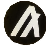 Algorand Pillow - Embroidered Round Stuffed Plush Crypto Pillow by BlockCraft.Shop ALGO Plush Pillow