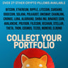 Shiba Inu Pillow - Round Stuffed Plush Crypto Pillow by BlockCraft.Shop SHIB Plush Pillow