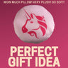 Uniswap Pillow - Round Stuffed Plush Crypto Pillow by BlockCraft.Shop UNI Plush Pillow
