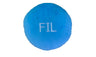 Filecoin Pillow - Embroidered Round Stuffed Plush Crypto Pillow by BlockCraft.Shop FIL Plush Pillow