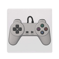 Retro PS1 Gray Controller
